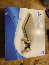 Sony PlayStation 4 Slim Gold 1TB Model CUH-2015B picture