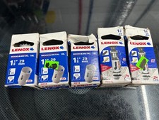 NOS 5-pack lot Lenox Speed ​​Slot Wood Bi-Metal Hole Saw Blade 1-1/8