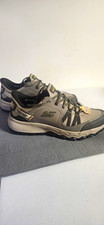 SKECHERS Adventure Hands Free Slip-ins Wide Fit Men's Hiking Shoes Gray/Black 11 picture