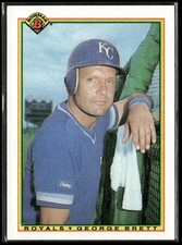 1990 Bowman #382 George Brett picture
