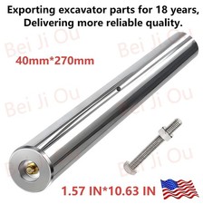 New upgraded Excavator Universal Bucket Pin 40mm X 270mm，With grease nipple picture
