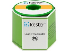 Kester 24-7050-7402 Solder Wire, Rosin Core, Lead Free, Sn96.3Ag3.7, 3.3%, picture