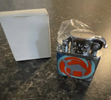 Camel Logo Collectible Flip-Top Lighter Red White Blue Design w/ Box picture