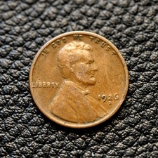 1926-S Lincoln Wheat Cent ~ FINE (F / FN) Condition ~ COMBINED SHIPPING picture
