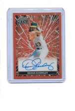 2026 Leaf Metal Dennis Eckersley Autograph 1/8 picture