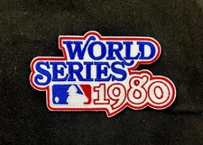 1980 Philadelphia Phillies vs. KC Royals World Series Patch Official Sew On Iron picture