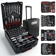 BOURVILL 899/53pcs Professional Tool Kit for Home And Automotive Repairs picture