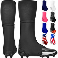 Exxact Sports Spats Football Cleat Covers for Men & Boys to Cover Laces picture