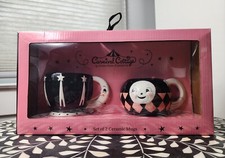 CARNIVAL COTTAGE (SET OF 2 CERAMIC MUGS) BEAUTIFUL & UNIQUE ORIGINAL picture