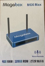 Newest version 2026 Magabox MG6 MAX Box 4GB + 128GB Voice Command Remote picture