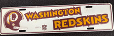 Rare 1970s Single Bar NFL Properties Washington Redskins Metal Sign Plate picture
