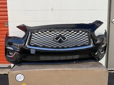 2019-2025 Infiniti QX50 Front Bumper Cover Complete Assembly Grille OEM Black picture