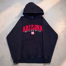 Vintage Arizona Wildcats Mens XL Black College Hoodie Old Varsity Brand picture