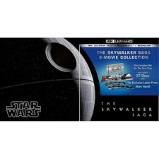Star Wars Skywalker Saga Complete 9-Movie 4K UHD Blu-ray Digital Book Box Set picture