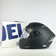 SHOEI X-FOURTEEN🏁 | X-14 FULL FACE HELMET | MATTE BLACK⚫️| SIZE XXL | 0 MILES✨ picture