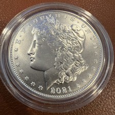 2021 D Morgan Silver Dollar Denver .999 Silver Capsule picture