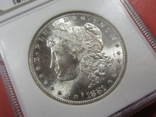 1881-S $1 NGC MS64. Nice luster & eye appeal. 90% silver. (1026053) picture