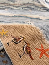 Greenland Home Maui Embroidered Coastal Quilt 90