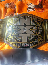 WWE Officially Licensed NXT Tag Team Replica Championship Title Belt Black picture