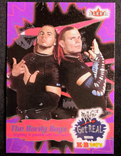 2001 Fleer WWF Get Real w/ K-B Toys The Hardy Boyz Insert #9/18 NM/M Promo card picture