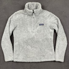 Patagonia Los Gatos 1/4 Zip Fleece Pullover Women Small Grey 25235FA19 picture