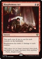 MTG Blasphemous Act [Lorwyn Eclipsed Commander] Near Mint Magic picture