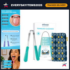 Stainless Steel Tongue Scraper Set for Adults & Kids - 12 Pack Oral Hygiene Tool picture