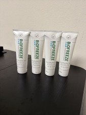 4 Pck Biofreeze *Professional* Gel Menthol Pain Relief Colorless 4oz Exp 07/28 picture