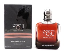 Giorgio Armani Stronger With You Absolutely 100ml 3.3oz Eau de Parfum New In Box picture