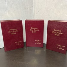 Hamond First Baptist Pulpit (Vol. 1&2, 3&4, 5&6) by Jack Hyles (3 Books) picture