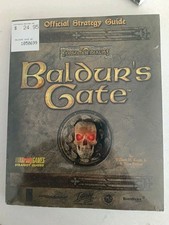 Baldur's Gate Official Strategy Guide 1998 BradyGames NEW SEALED Vintage PC picture