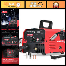 130A Gasless MIG Welder 110V Portable IGBT Inverter Flux Core Welding Machine picture