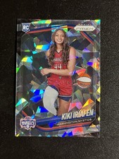 2025 Panini Prizm WNBA - Rookie Variation Kiki Iriafen #149 Ice Prizm (RC) picture
