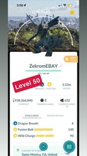 ✨Shiny ZEKROM LA background Pokemon go MAXED OUT and 3 moves go fest picture