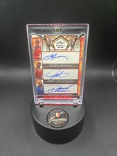 #3 Jersey Match Iverson Stackhouse Coleman 2025 Leaf Trinity Triple Auto  picture