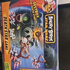 Jenga Angry Birds Star Wars Death Star Skill & Action Game 2+ Players Age 8+ picture