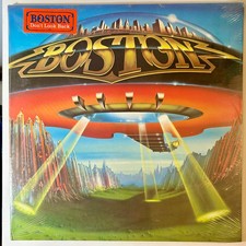 BOSTON Don't Look Back SEALED 1978 LP w HYPE STICKER ORIGINAL PRESS MINT RARE picture