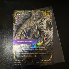 Riot Games Origins Riftbound Baron Nashor Epic Foil Unit Card #238/219 GRADABLE picture