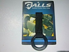 NEW Galls NP190 Black Molded Nylon Double Ring Flashlight Holder 1.5