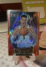 2023-24 Panini Select - Neon Icons Victor Wembanyama #13 Red Flash Prizm /99  picture