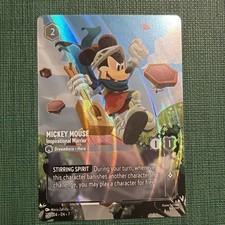 Disney Lorcana Mickey Mouse - Inspirational Warrior 221/204 Enchanted picture