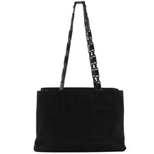 PRADA ChainShoulder Tote Bag NERO black Nylon Women picture
