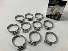 (10) Ideal 5228 Hose Clamps, 1-1/4