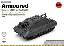 SSMODEL 1/72 Sturmmorser auf E-100 Tank Resin Model Kit TSS0720344 picture