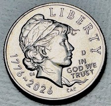 1776-2026 D Semiquincentennial Dime cac Clad Ms Uncirculated  picture