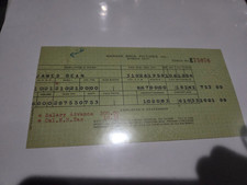 James Dean's Paycheck Stub from East of Eden Agent Jane Daecy from N. Sanders picture