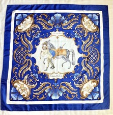 Hermes Carre 90 Cheval Turc Silk Scarf picture