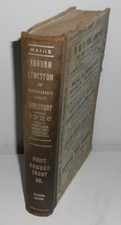 1926 Lewiston & Auburn Maine Business Directory picture