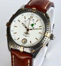 BREITLING mens watch, B14047 WINDRIDER AUTOMATIC, 40mm, WHITE dial, GOLD ACCENTS picture