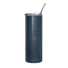 Business Beaker Sacred Geometry Golden Ratio Spiral Stainless Steel Tumbler 20oz picture